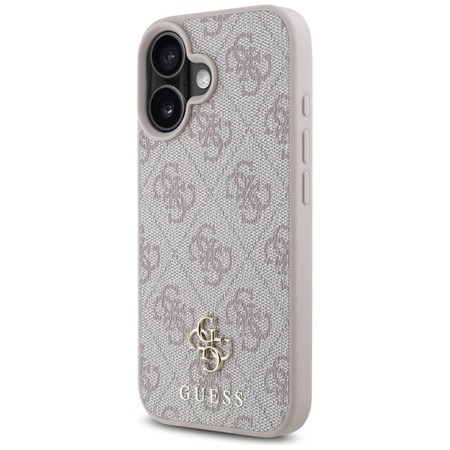 Case IPHONE 16 Guess HC PU 4G Small 4G & Classic pink