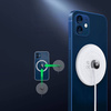 Ugreen 15W Qi kabelloses Ladegerät mit Silikonhülle MagSafe kompatibel weiß (CD245-40123)