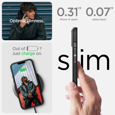 Spigen MAG ARMOR IPHONE 14 PLUS SCHWARZ MATT