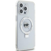 Karl Lagerfeld KLHMP15XHMRSKHH iPhone 15 Pro Max 6,7&quot; weiß/weiß Hardcase Ring Stand Karl Head MagSafe