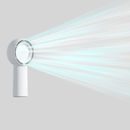 Jisulife Handheld Fan Life5 Plus 4000 mAh Portable USB Fan - White