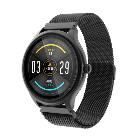 Forever smartwatch ForeVive 3 SB-340 czarny z głośnikiem bluetooth 3W