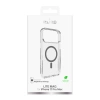 Puro Lite Mag TPU+PC Case Compatible with MagSafe for iPhone 17 Pro Max - Transparent with Gray Ring
