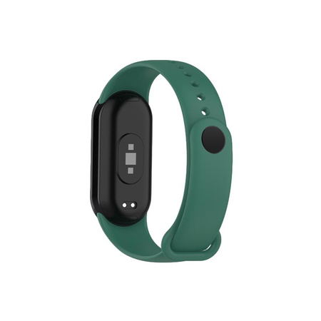 Pasek Silikonowy Mi Band 8 / M8 (8), GREEN / ZIELONY