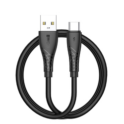 BWOO kabel USB - USB-C 1m 27W 3A czarny BO-X318C