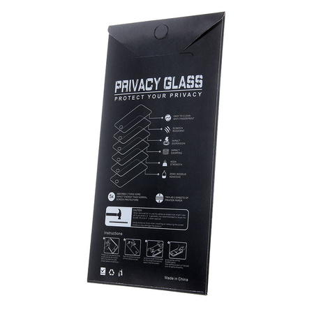 Szkło hartowane Privacy do Xiaomi Redmi Note 9 Pro /  9 Pro 5G  /  9 Pro Max  /  9s  /  Poco X3 /  Mi 10T LITE