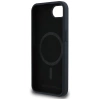 Etui Karl Lagerfeld Liquid Silicone Karl & Choupette Heads z MagSafe na iPhone 16e - czarne