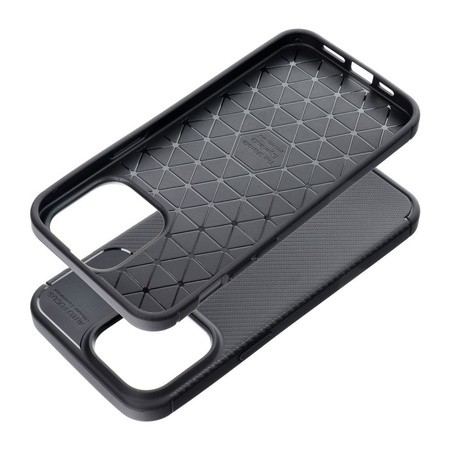 Futerał CARBON PREMIUM do IPHONE 15 Pro Max czarny