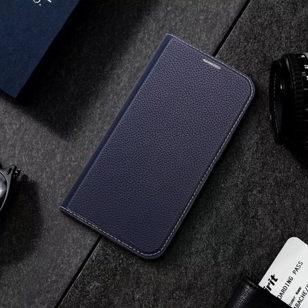 DUX DUCIS Skin X2 - futerał z klapką do Samsung Galaxy S23 Plus niebieski