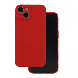 Nakładka Simple Color Mag do iPhone SE 2024 czerwona