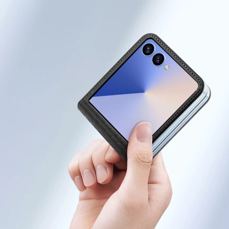 Dux Ducis Bril Case für Samsung Galaxy Z Flip 7 - Schwarz