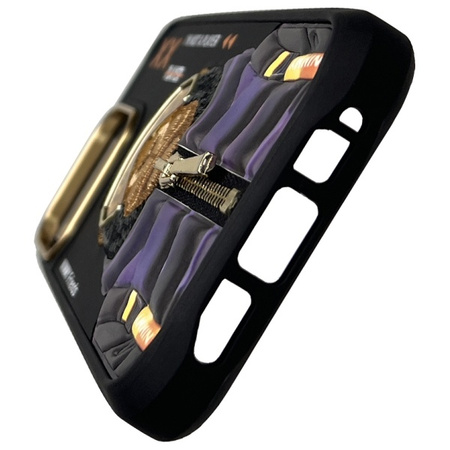 Nimmy etui iPhone 16 Pro Max 6.9"         czarny/black Cool&Cute 2.0 Monkey