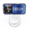 Ładowarka 2w1 Puro Wireless Charging Station bezprzewodowa na telefon i słuchawki - biała