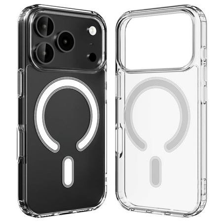 Etui Mercury Jelhard MagSafe do iPhone 17 Pro przezroczysty