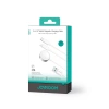 Joyroom S-IW008 3-in-1 cable magnetic charger USB-A - Lightning/USB-C 1.2m - white