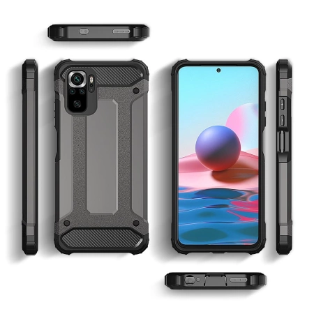 Hybrid Armor gepanzerte Hybridhülle Abdeckung Xiaomi Redmi Note 11 Pro+ 5G (China) / 11 Pro 5G (China) / Mi11i HyperCharge / Poco X4 NFC 5G schwarz