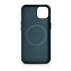 iCarer Oil Wax Premium Leather Case iPhone 14 Magnetic Leather Case with MagSafe dark blue (WMI14220701-BU)