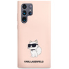 Karl Lagerfeld Silicone NFT Choupette - Etui Samsung Galaxy S23 Ultra (różowy)