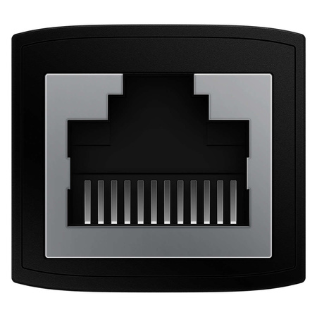 Baseus AirJoy Series Ethernet-Kabelstecker RJ-45 2 Stück - schwarz