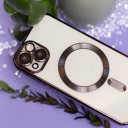 Nakładka Color Chrome Mag do Samsung Galaxy S25 czarna