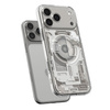 SPIGEN futerał ULTRA HYBRID MAG kompatybilny z MagSafe do IPHONE 17 Pro zero one natural titanium