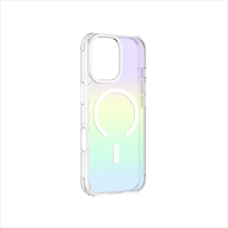 AmazingThing Minimal Mag case for iPhone 17 compatible with MagSafe rainbow - multicolor