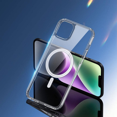 Etui do iPhone 15 Pro z MagSafe Dux Ducis Clin - przezroczyste