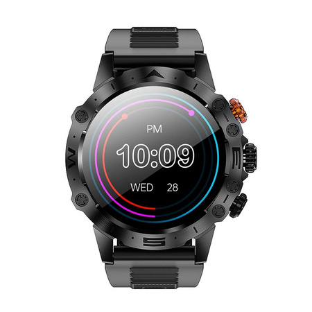 HOCO smartwatch / inteligentny zegarek Y20 smart sport (możliwość połączeń z zegarka) czarny