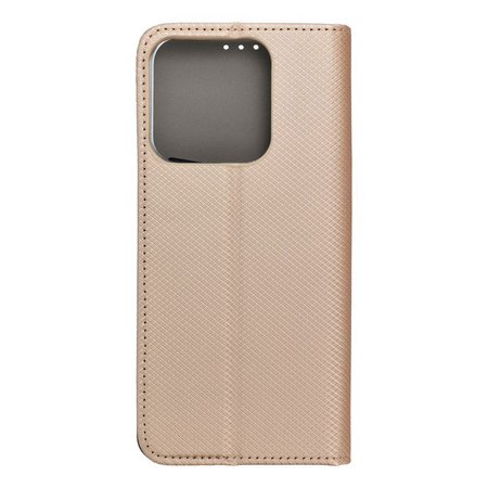 Kabura SMART CASE Book do REALME NOTE 60 złoty