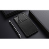 Nillkin Qin Leather Pro Case Hülle für Samsung Galaxy S22+ (S22 Plus) Kameraschutz Holster Cover Flip Cover Schwarz