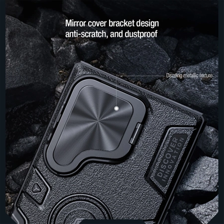 Nillkin CamShield Armor Prop Case for Samsung Galaxy S24 Ultra - black
