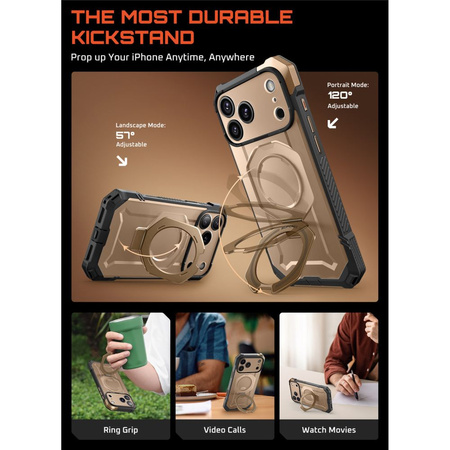 SUPCASE UB GRIP MAG MAGSAFE IPHONE 17 PRO DESERT GOLD