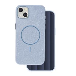 Nakładka Glitter Thin Mag do iPhone 13 6,1" niebieska