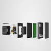 Sonoff Smart 3-Kanal-WLAN-Wandschalter Schwarz (M5-3C-86)