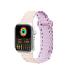 Dux Ducis Strap (Armor Version) Armband für Apple Watch Ultra, SE, 8, 7, 6, 5, 4, 3, 2, 1 (49, 45, 44, 42 mm) Silikon-Magnetband-Armband Pink Lila