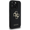 Etui IPHONE 16 PRO Guess Grained Big 4G Logo Small Classic Logo czarne