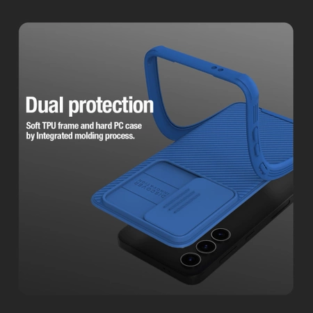 Nillkin CamShield Pro Panzerhülle mit Kameraabdeckung für Samsung Galaxy S24+ – Grün