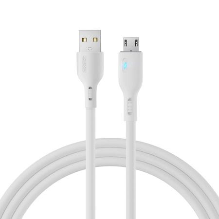 Kabel USB - micro USB 2.4A 2m Joyroom S-UM018A13 - biały