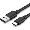 Ugreen kabel przewód USB - USB Typ C Quick Charge 3.0 3A 0,25m czarny (US287 60114)