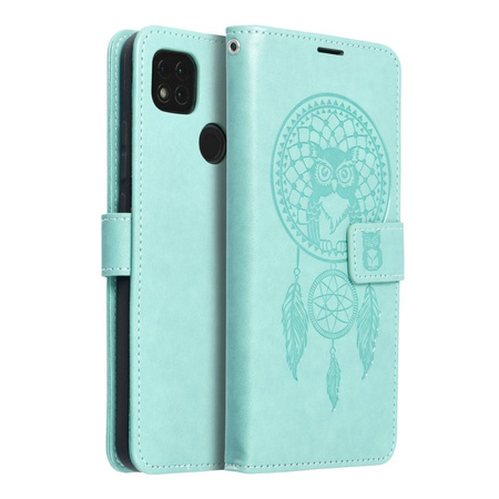 Kabura MEZZO Book do XIAOMI Redmi 9C / 9C NFC łapacz snów zielony