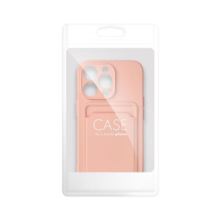 Futerał CARD CASE do IPHONE 15 PRO różowy
