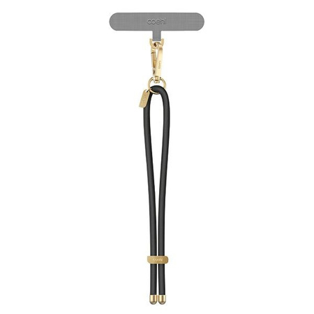 UNIQ Coehl Laurel Handstrap uniwersalnysznurek do telefonu na rękę czarny/black