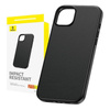 Etui APPLE IPHONE 15 PRO Baseus Fauxther Series czarne