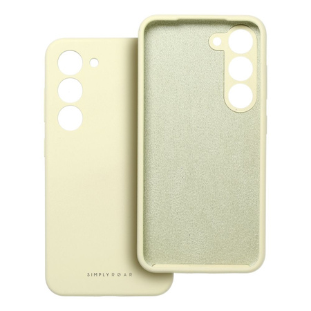 Futerał Roar Cloud-Skin - do Samsung Galaxy A55 5G Jasnożółty
