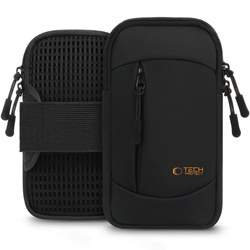 TECH-PROTECT M6 UNIVERSAL SPORT ARMBAND BLACK/ORANGE