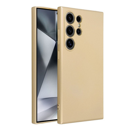 Futerał METALLIC do SAMSUNG S24 ULTRA złoty