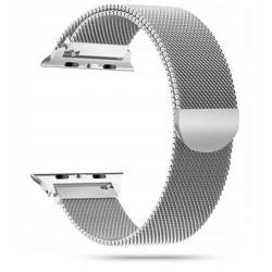 TECH-PROTECT MILANESEBAND APPLE WATCH 4 / 5 / 6 / 7 / SE (38 / 40 / 41 MM) SILVER