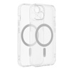 Futerał FROST MAG COVER z ochroną aparatu kompatybilny z MagSafe do IPHONE 14 Pro transparentny