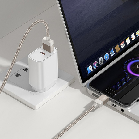 HOCO kabel USB A do Micro USB 2,4A X110 1 m złoty