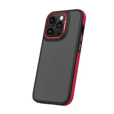 Nakładka Crystal Black do iPhone 14 Pro 6,1&quot; czerwona